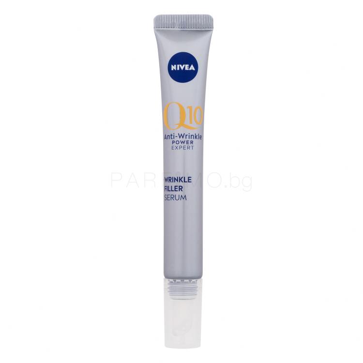 Nivea Q10 Anti-Wrinkle Expert Targeted Wrinkle Filler Serum Серум за лице за жени 15 ml