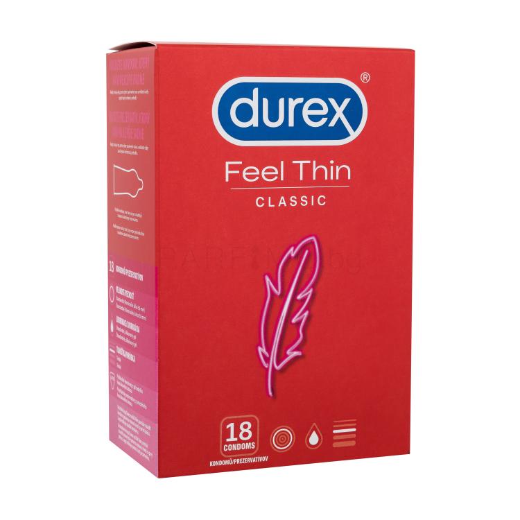 Durex Feel Thin Classic Презерватив за мъже Комплект