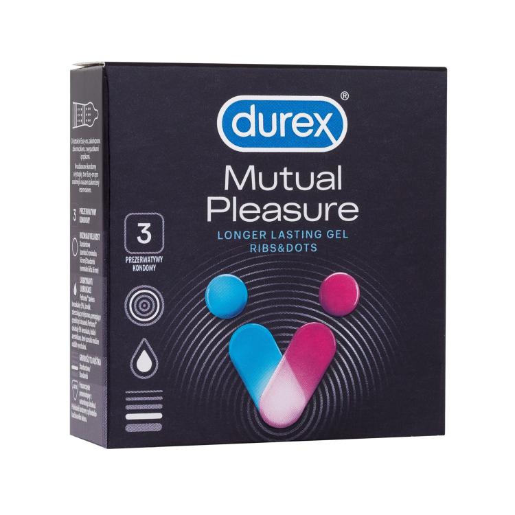 Durex Mutual Pleasure Презерватив за мъже Комплект