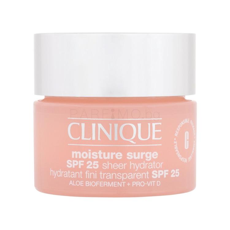 Clinique Moisture Surge Sheer Hydrator SPF25 Дневен крем за лице за жени 50 ml