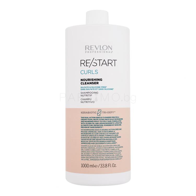 Revlon Professional Re/Start Curls Nourishing Cleanser Шампоан за жени 1000 ml