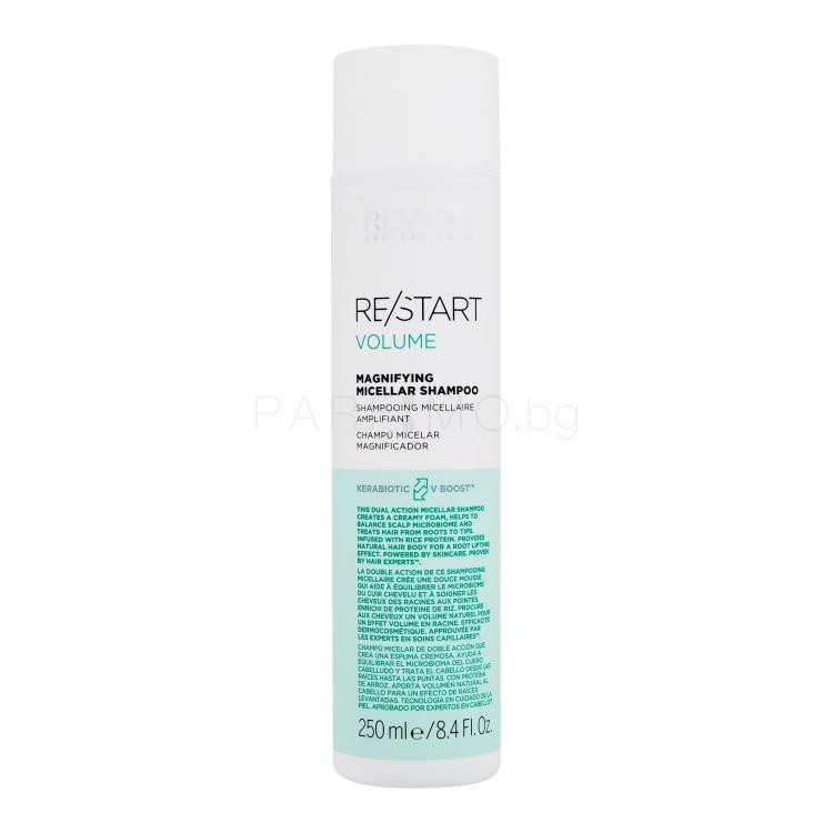 Revlon Professional Re/Start Volume Magnifying Micellar Shampoo Шампоан за жени 250 ml