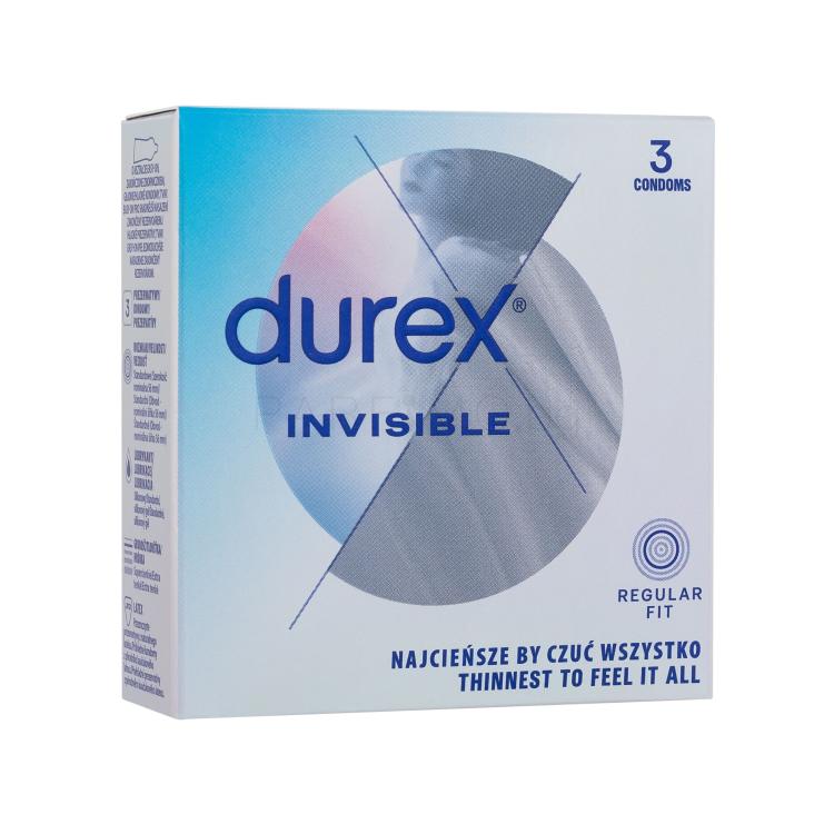 Durex Invisible Презерватив за мъже Комплект