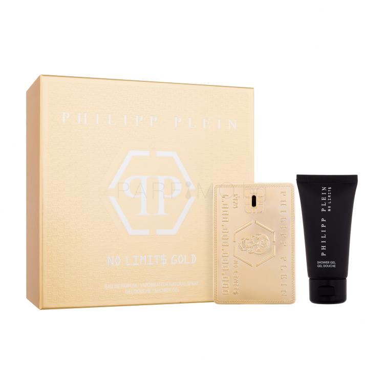 Philipp Plein No Limit$ Gold Подаръчен комплект EDP 50 ml + душ гел 50 ml