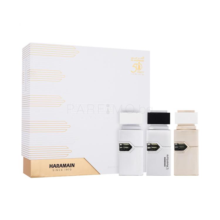 Al Haramain L&#039;Aventure Collection Подаръчен комплект EDP L&#039;Aventure 30ml + EDP L&#039;Aventure Blanche 30 ml + EDP L&#039;Aventure Femme 30 ml