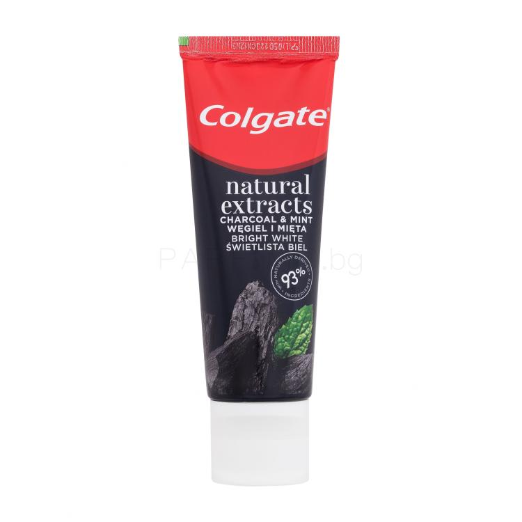 Colgate Natural Extracts Charcoal &amp; Mint Паста за зъби 75 ml