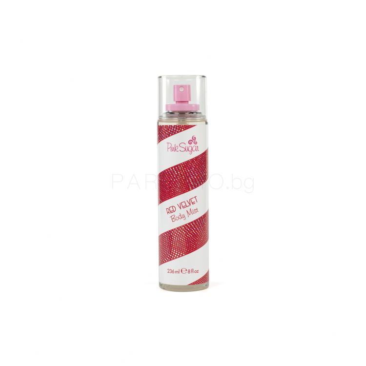 Pink Sugar Red Velvet Спрей за тяло за жени 236 ml