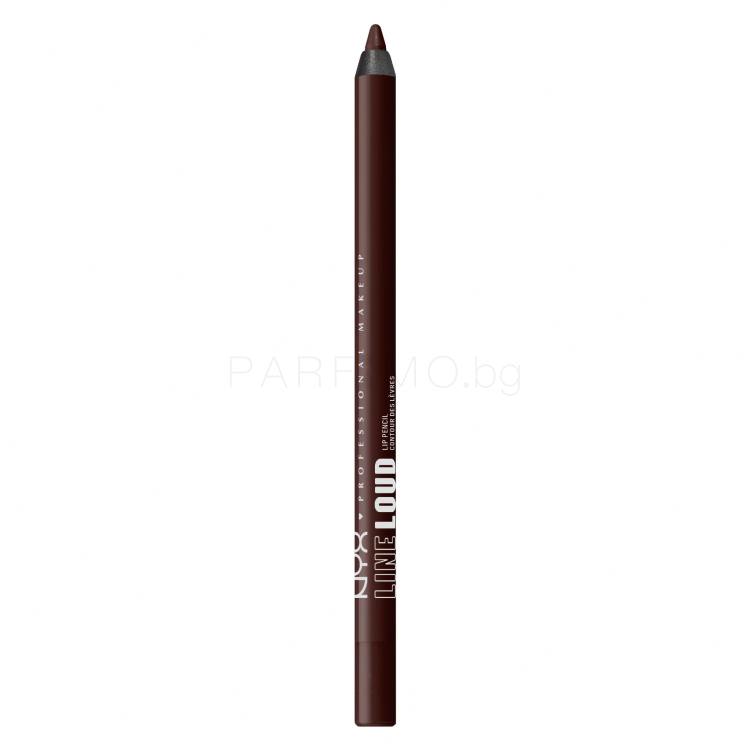 NYX Professional Makeup Line Loud Молив за устни за жени 1,2 g Нюанс 35 No Wine Ing