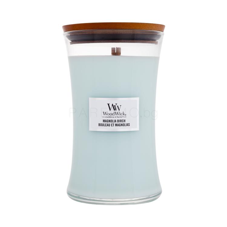 WoodWick Magnolia Birch Ароматна свещ 610 g