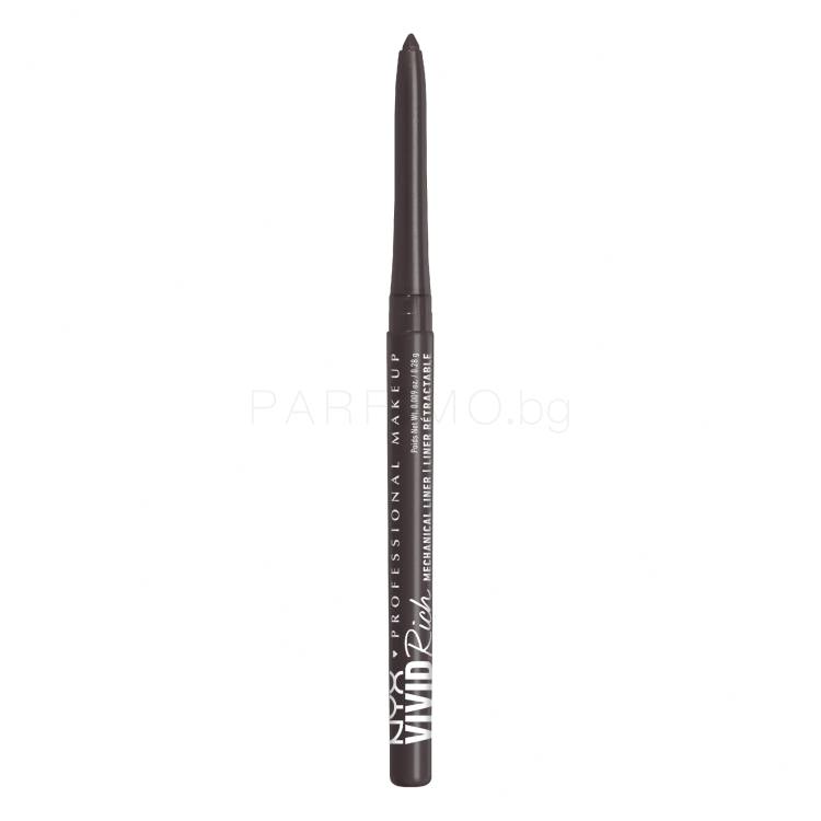 NYX Professional Makeup Vivid Rich Mechanical Liner Молив за очи за жени 0,28 g Нюанс 12 Truffle Diamond