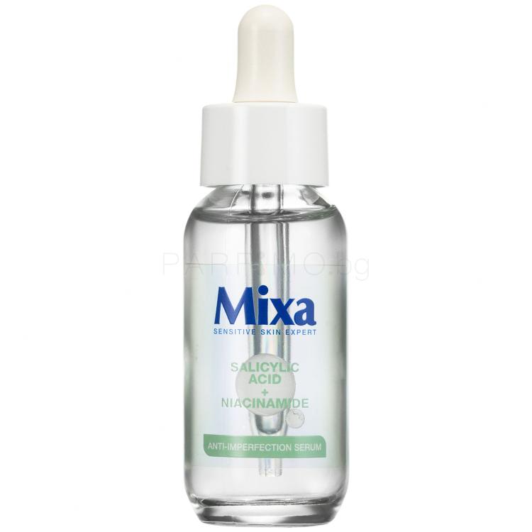 Mixa Salicylic Acid + Niacinamide Anti-Imperfection Serum Серум за лице за жени 30 ml