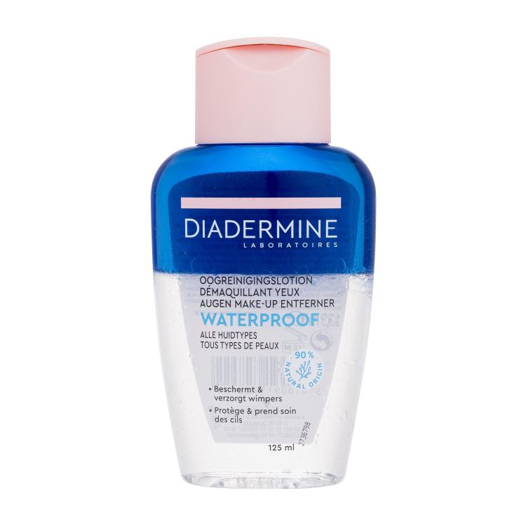 Diadermine Waterproof Eye Make-Up Remover Почистване на грим от очите за жени 125 ml