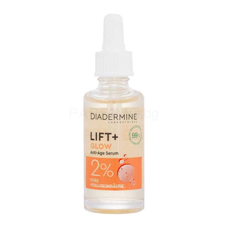 Diadermine Lift+ Glow Anti-Age Serum Серум за лице за жени 30 ml