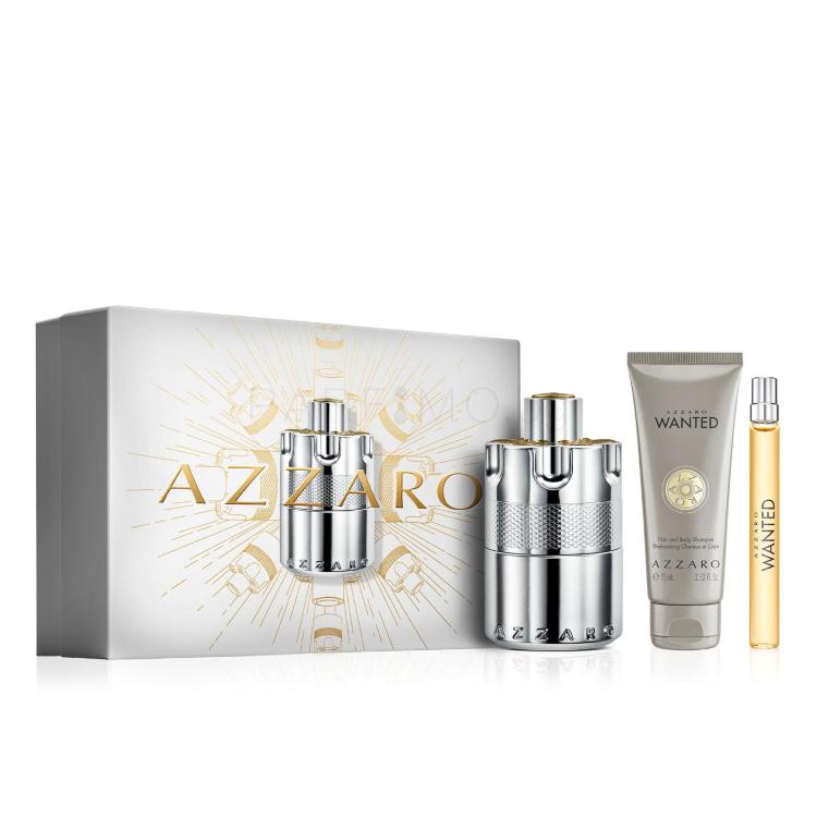 Azzaro Wanted Подаръчен комплект EDP 100 ml + EDP 10 ml + душ гел 75 ml