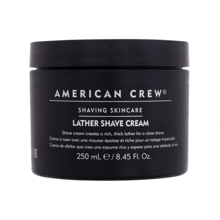 American Crew Shaving Skincare Lather Shave Cream Крем за бръснене за мъже 250 ml