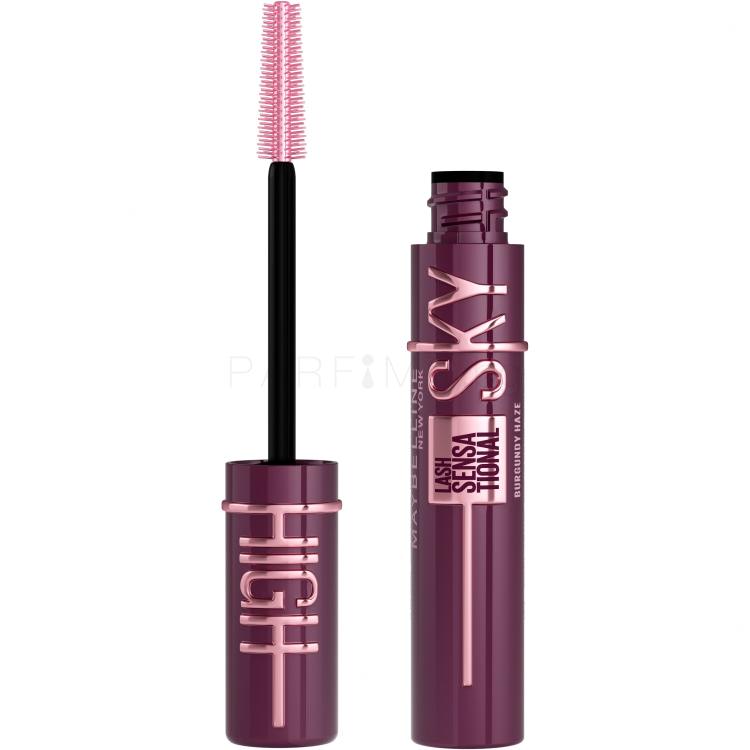 Maybelline Lash Sensational Sky High Спирала за жени 7,2 ml Нюанс Burgundy Haze