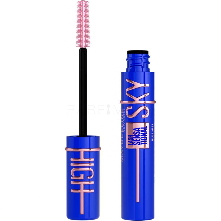 Maybelline Lash Sensational Sky High Спирала за жени 7,2 ml Нюанс Blue Mist