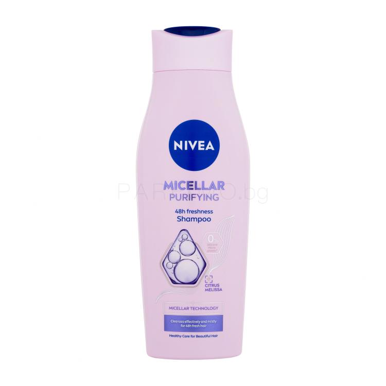 Nivea Micellar Purifying Shampoo Шампоан за жени 400 ml