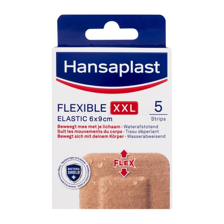 Hansaplast Elastic Flexible XXL Plaster Лепенки Комплект