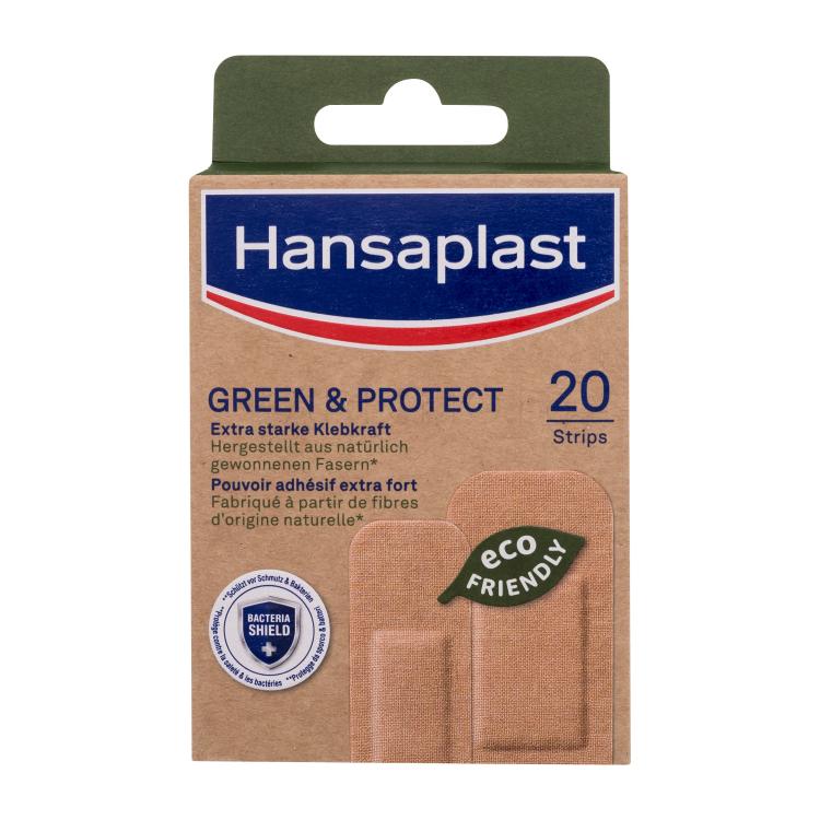 Hansaplast Green &amp; Protect Plaster Лепенки Комплект