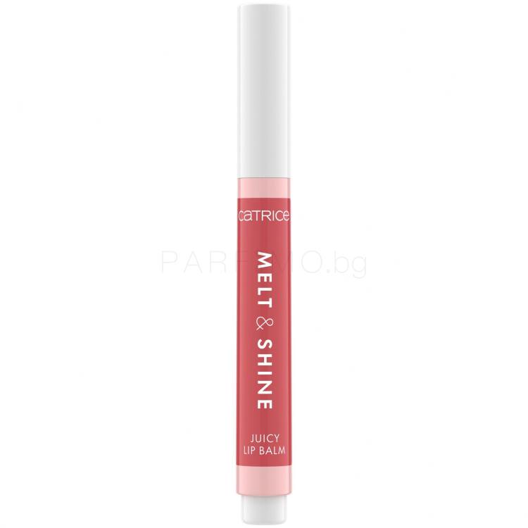 Catrice Melt &amp; Shine Juicy Lip Balm Балсам за устни за жени 1,3 g Нюанс 040 Everyday Is Sun-day