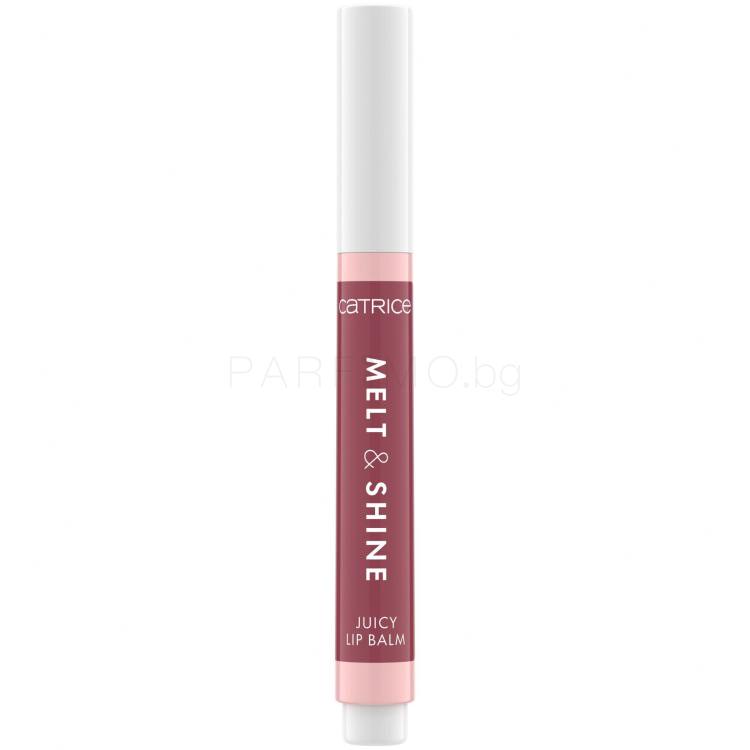 Catrice Melt &amp; Shine Juicy Lip Balm Балсам за устни за жени 1,3 g Нюанс 030 Sea-cret