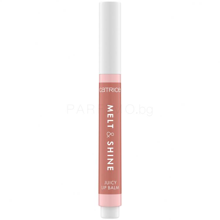 Catrice Melt &amp; Shine Juicy Lip Balm Балсам за устни за жени 1,3 g Нюанс 090 Coco Colada