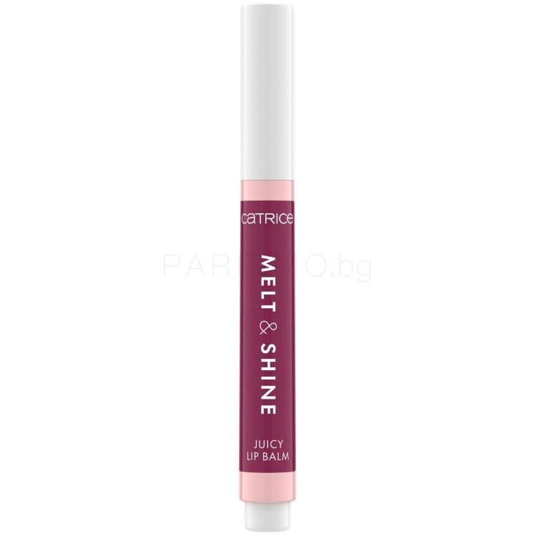 Catrice Melt &amp; Shine Juicy Lip Balm Балсам за устни за жени 1,3 g Нюанс 080 Lost At Sea