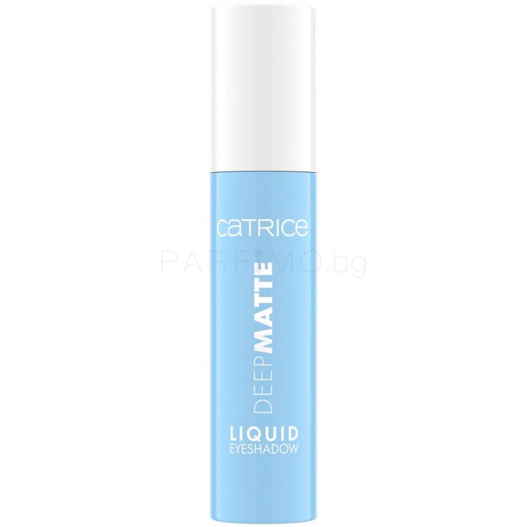 Catrice Deep Matte Liquid Eyeshadow Сенки за очи за жени 4 ml Нюанс 020 Blue Breze