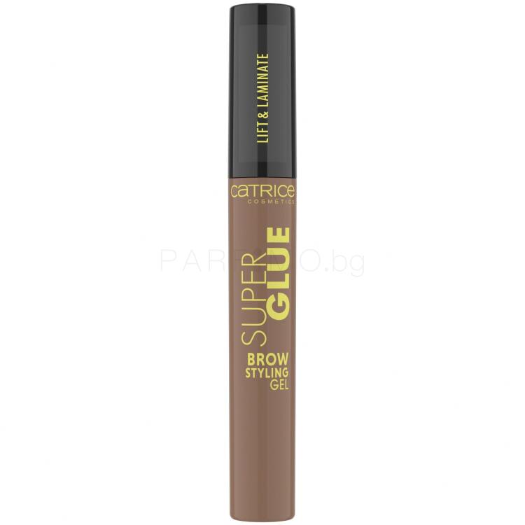 Catrice Super Glue Brow Styling Gel Гел и помада за вежди за жени 4 ml Нюанс 020 Light Brown