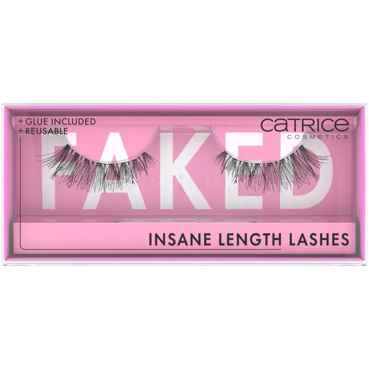 Catrice Faked Insane Length Lashes Изкуствени мигли за жени 1 бр Нюанс Black