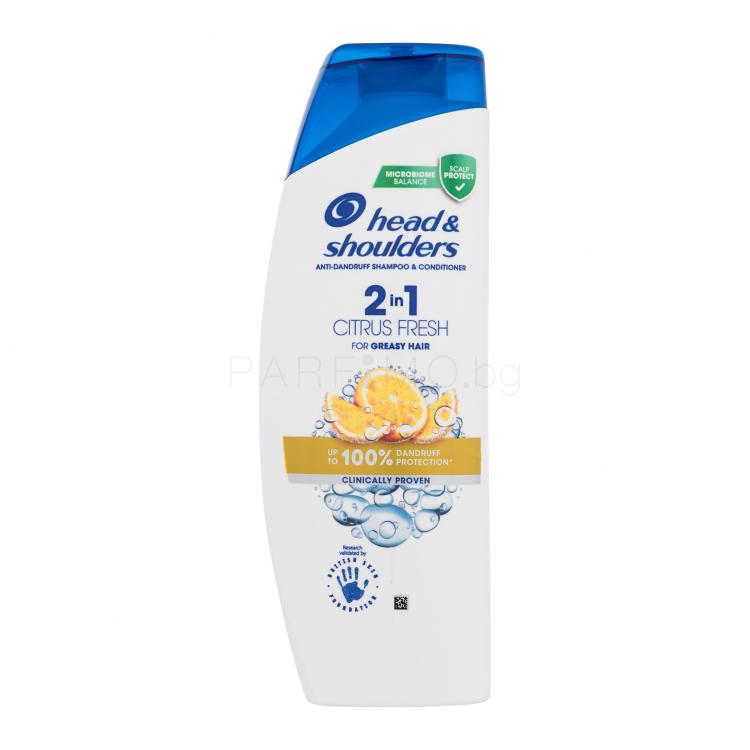 Head &amp; Shoulders Citrus Fresh 2in1 Шампоан 400 ml