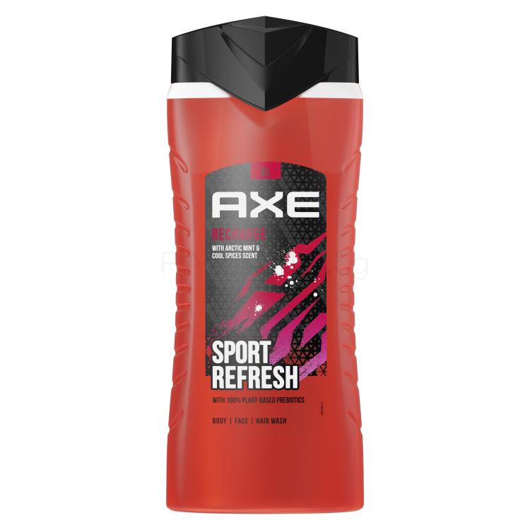 Axe Recharge Arctic Mint &amp; Cool Spices Душ гел за мъже 400 ml