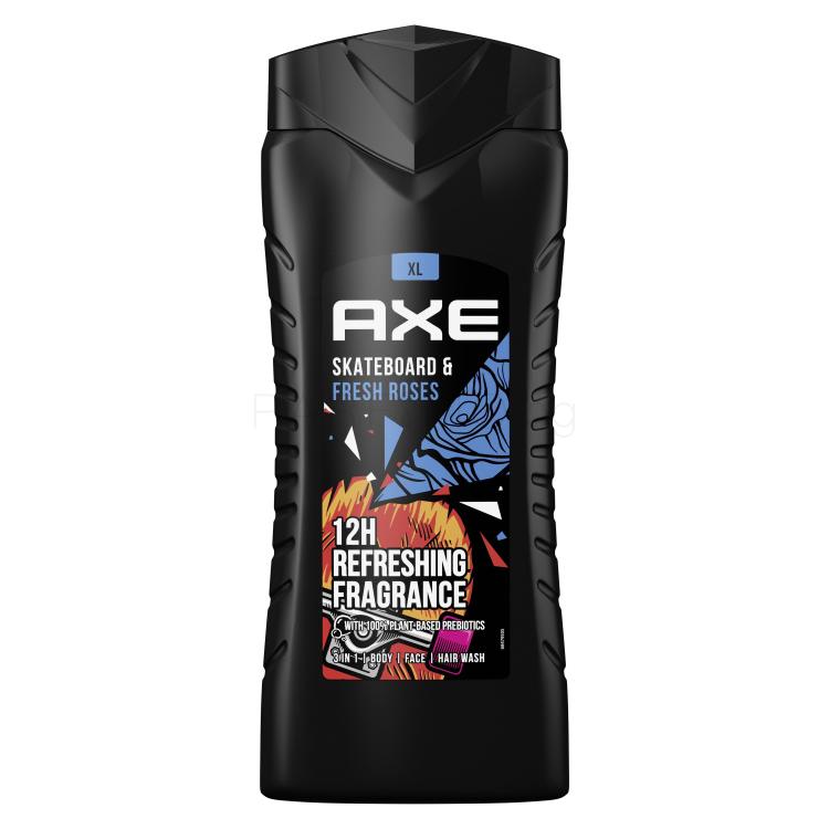 Axe Skateboard &amp; Fresh Roses Scent Душ гел за мъже 400 ml