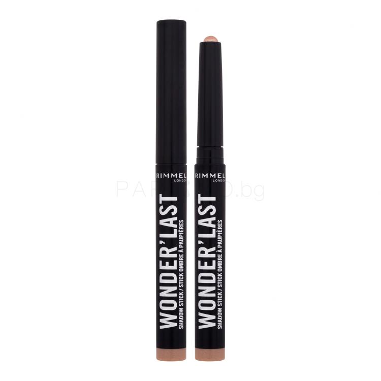 Rimmel London Wonder&#039;Last Shadow Stick Сенки за очи за жени 1,64 g Нюанс 005 Frosty Rose