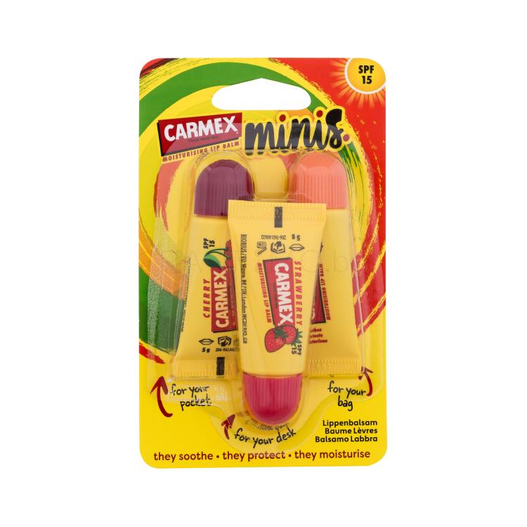 Carmex Minis Балсам за устни за жени Комплект