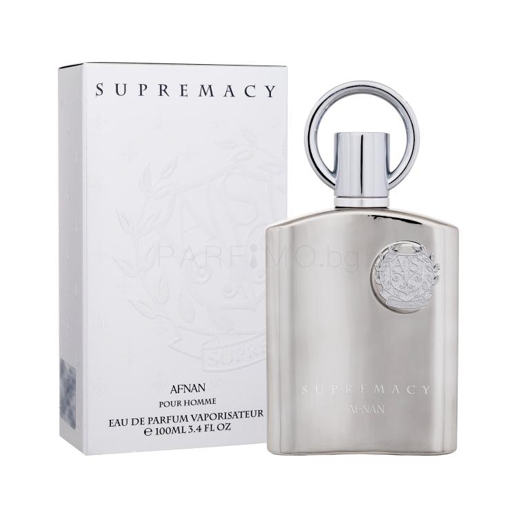 Afnan Supremacy Silver Eau de Parfum за мъже 100 ml