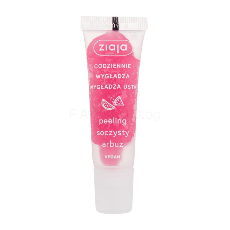 Ziaja Lip Scrub Juicy Watermelon Ексфолиант за жени 12 ml