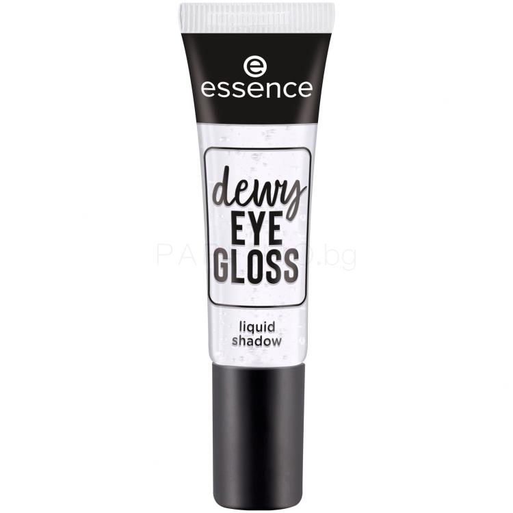 Essence Dewy Eye Gloss Сенки за очи за жени 8 ml Нюанс 01 Crystal Clear