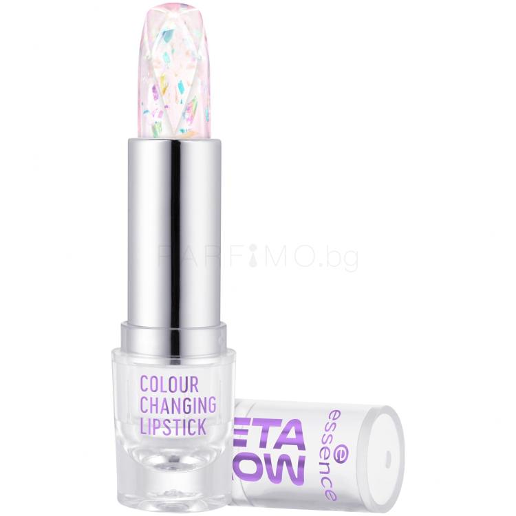 Essence Meta Glow Colour Changing Lipstick Червило за жени 3,4 g