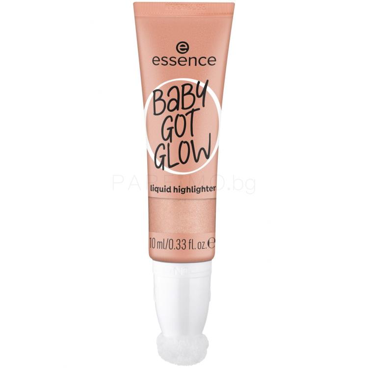 Essence Baby Got Glow Liquid Highlighter Хайлайтър за жени 10 ml Нюанс 30 Breezy Bronze