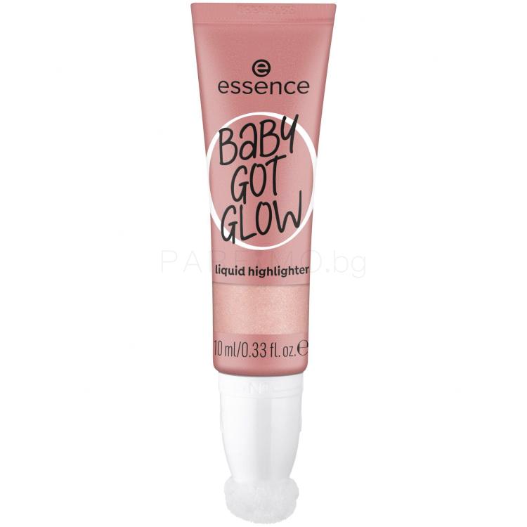 Essence Baby Got Glow Liquid Highlighter Хайлайтър за жени 10 ml Нюанс 20 Rose And Shine