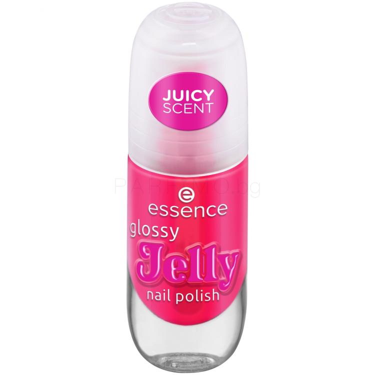 Essence Glossy Jelly Лак за нокти за жени 8 ml Нюанс 02 Candy Gloss