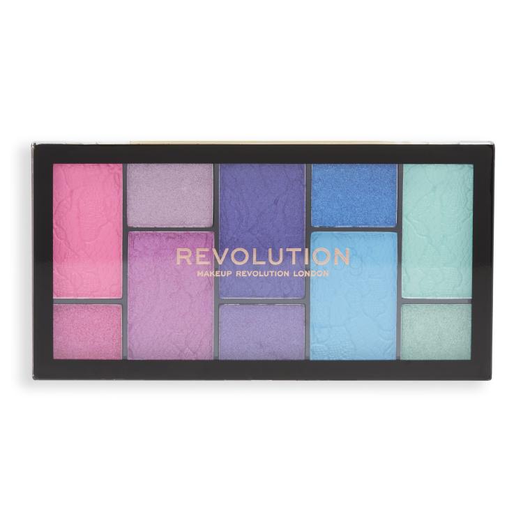 Makeup Revolution London Reloaded Dimension Eyeshadow Palette Сенки за очи за жени 24,5 g Нюанс Vivid Passion