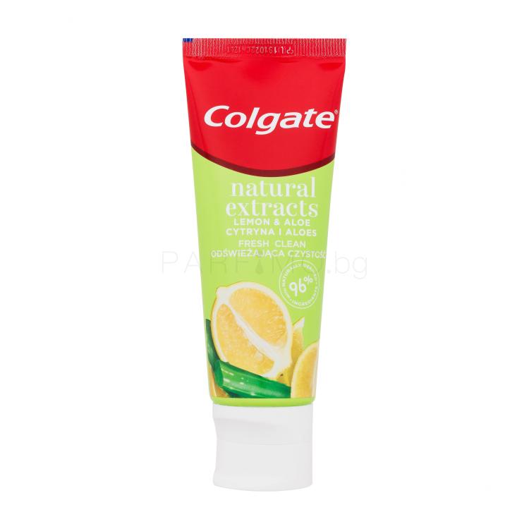 Colgate Natural Extracts Lemon &amp; Aloe Паста за зъби 75 ml