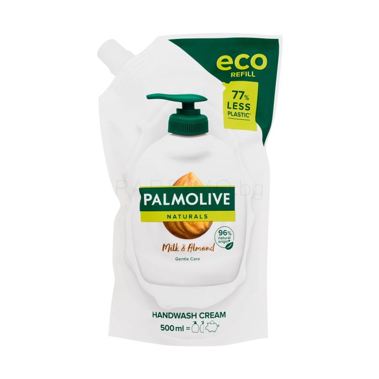 Palmolive Naturals Almond &amp; Milk Handwash Cream Течен сапун Пълнител 500 ml