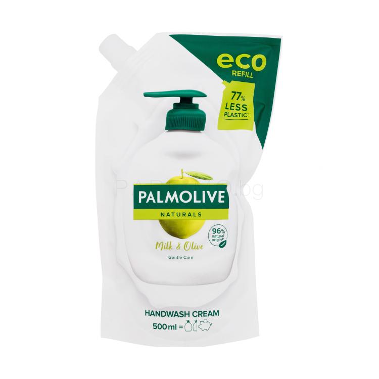 Palmolive Naturals Milk &amp; Olive Handwash Cream Течен сапун Пълнител 500 ml