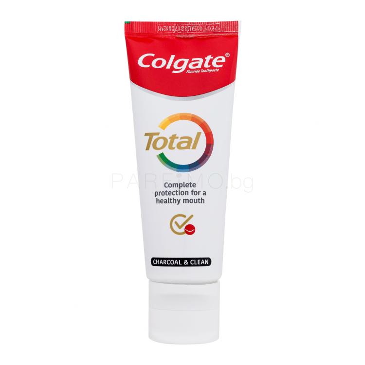 Colgate Total Charcoal &amp; Clean Паста за зъби 75 ml