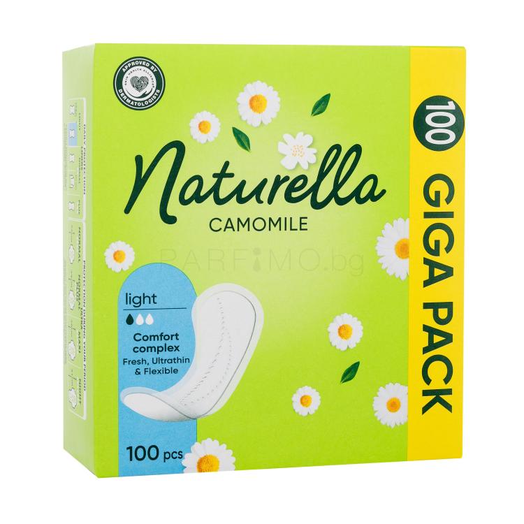 Naturella Camomile Light Ежедневна дамска превръзка за жени Комплект