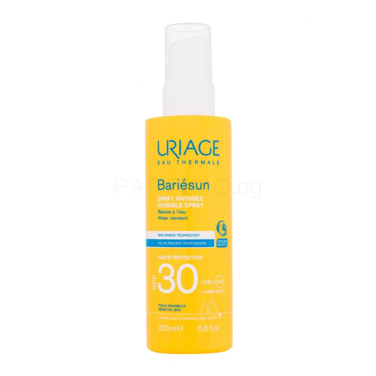 Uriage Bariésun Invisible Spray SPF30 Слънцезащитна козметика за тяло 200 ml